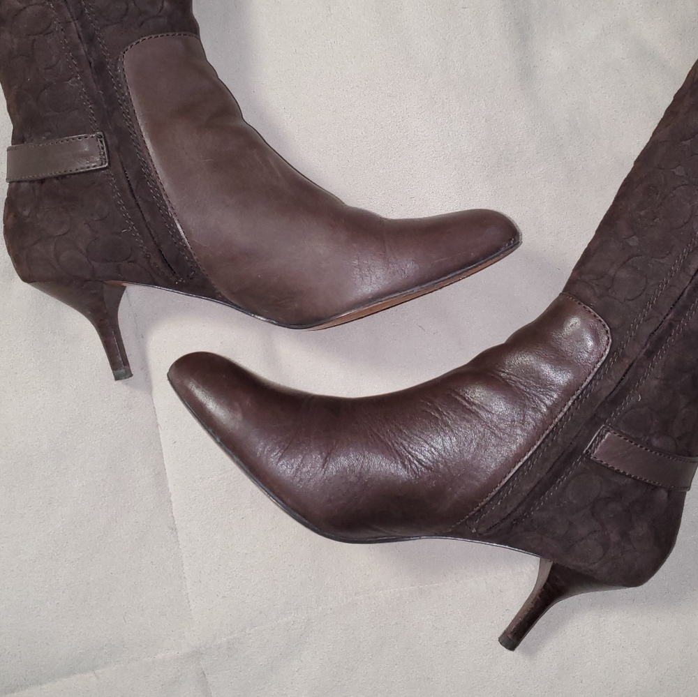 Coach Fara Knee High Pointed Toe Boot - Picture 5 of 8